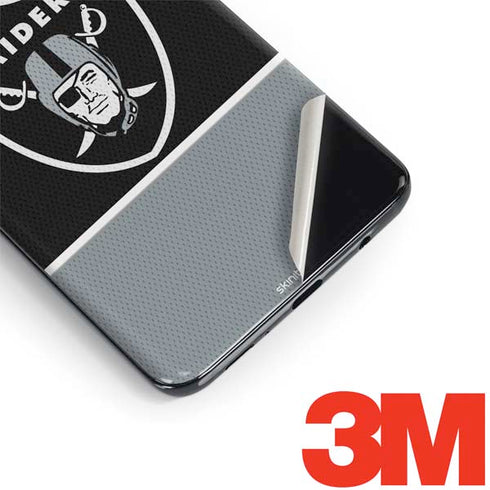 NFL Las Vegas Raiders Zone Block Galaxy S9 Skin
